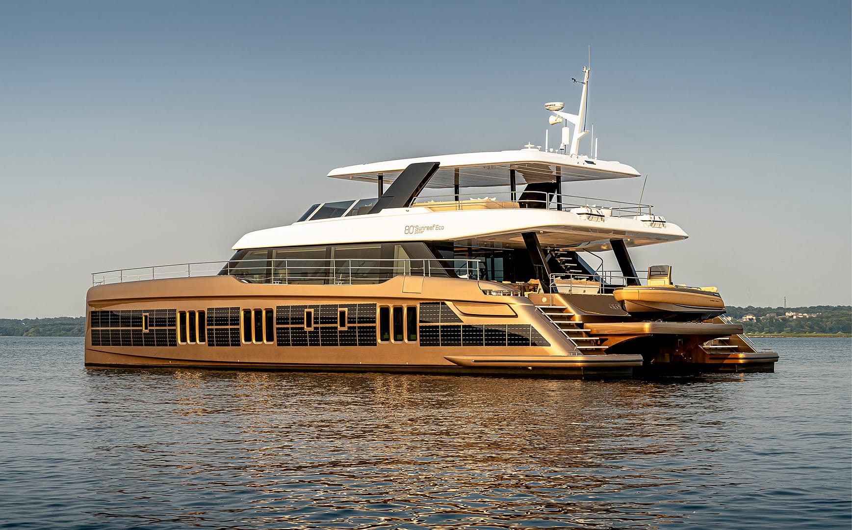 Luxury Yacht on the Water